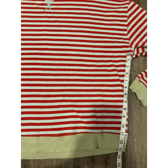 Free People Women’s Striped Pullover Size Medium - Picture 9 of 11